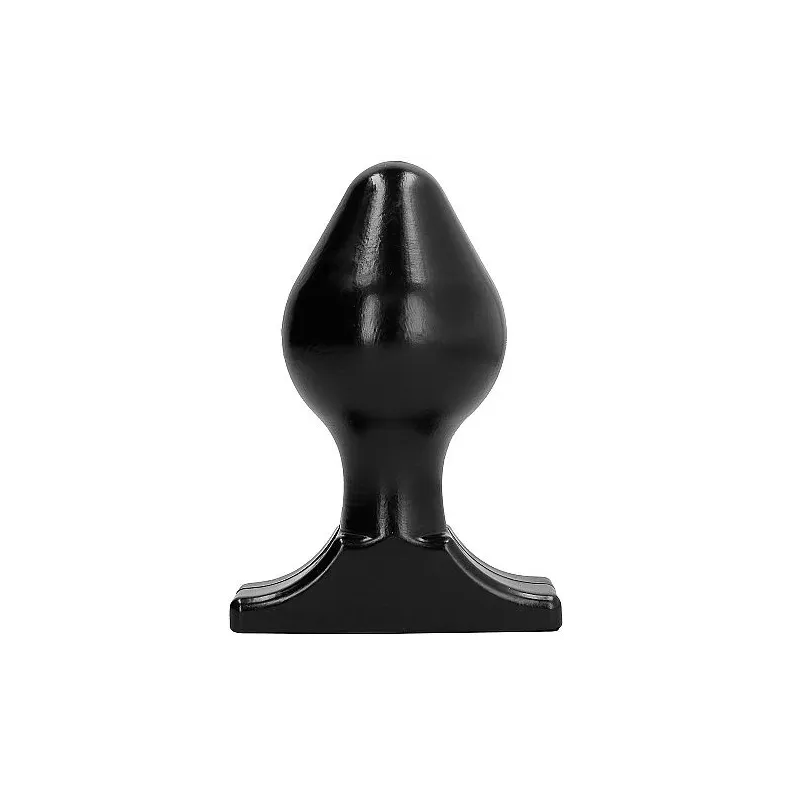 Progressiver Analplug 16x8 cm schwarz ALL BLACK Hauptansicht