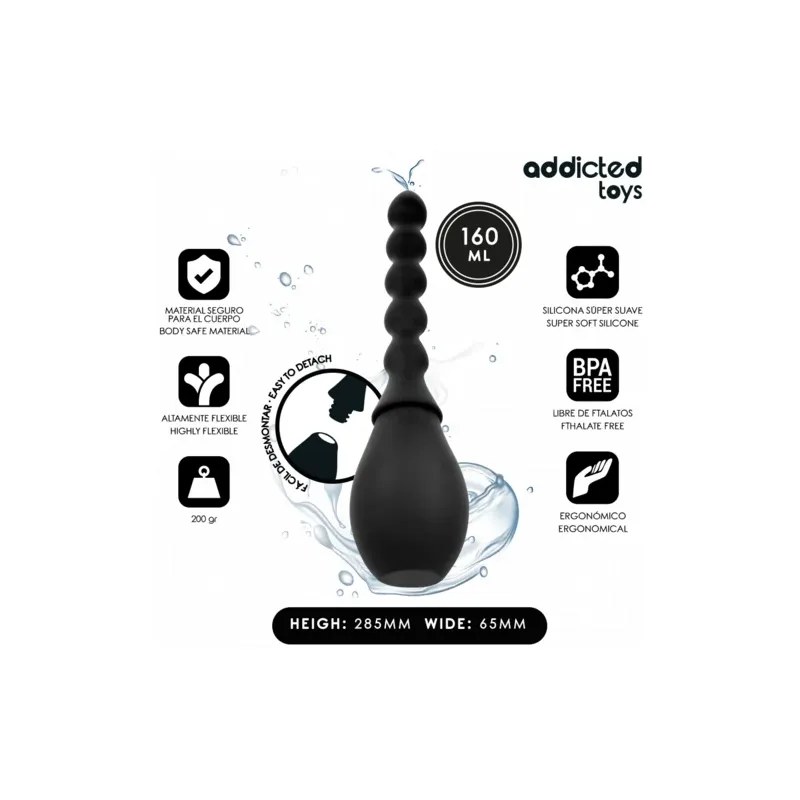Addicted Toys travel cleaner 160 ml - Hygiene for intimate toys on the go