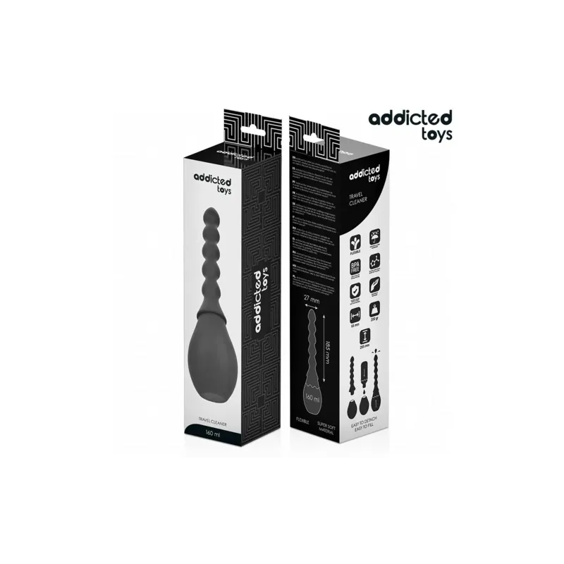 Pulitore da viaggio Addicted Toys 160 ml - Igiene per giocattoli intimi in viaggio