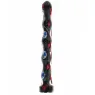 All Black Analplug verstellbare Breite 32 cm schwarz - Gesamtansicht mit progressiv breitem Ende