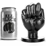 Schwarzer Faust-Analplug von ALL BLACK 13 cm – Fisting Toy D-221851