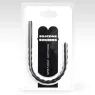 ALL BLACK silicone urethral sound 8/10 mm, black, flexible and smooth, for gentle dilation