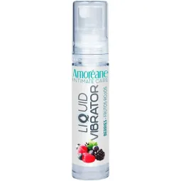 Amoreane stimulating vibrating gel 10 ml - tingling effect for intimate area and oral use