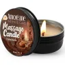 Amoreane Praliné Rocher scented massage candle 30 ml - soy wax melts into massage oil.