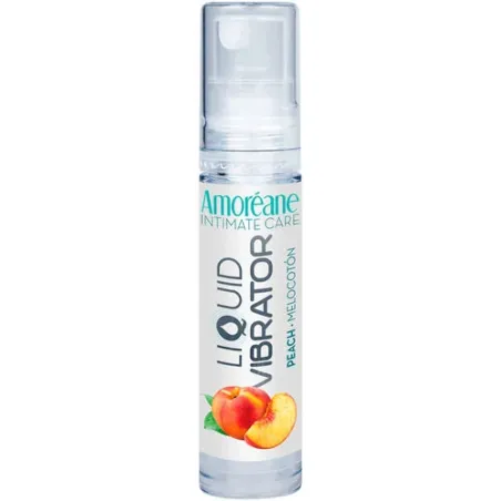 Gel vibrant pêche Amoreane 10 ml – lubrifiant intime vibrant à base de plantes