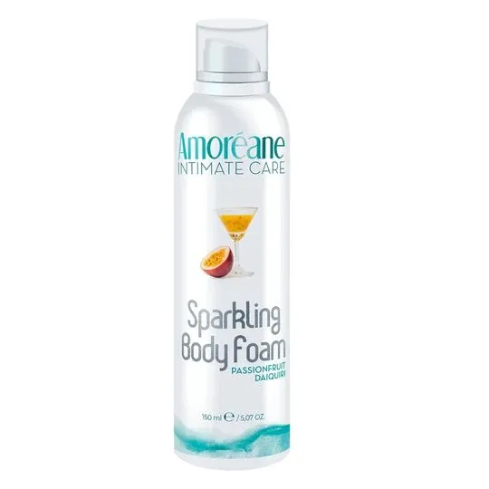 Mousse idratante Daiquiri al frutto della passione 150 ml – Amoreane, effetto croccante e fresco