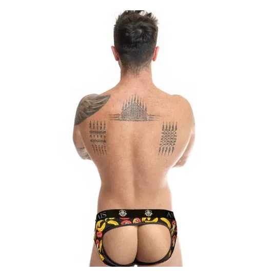 Jock banane fesses nues ANAIS MEN JOCK vu de face sur mannequin