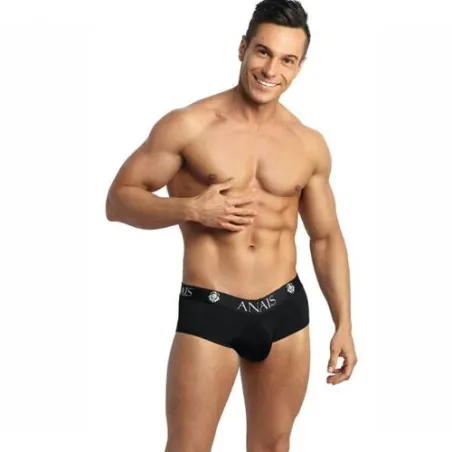 Bikini jock petrol Anaïs Men Jock – vista anteriore del perizoma aperto da uomo in microfibra colore petrolio