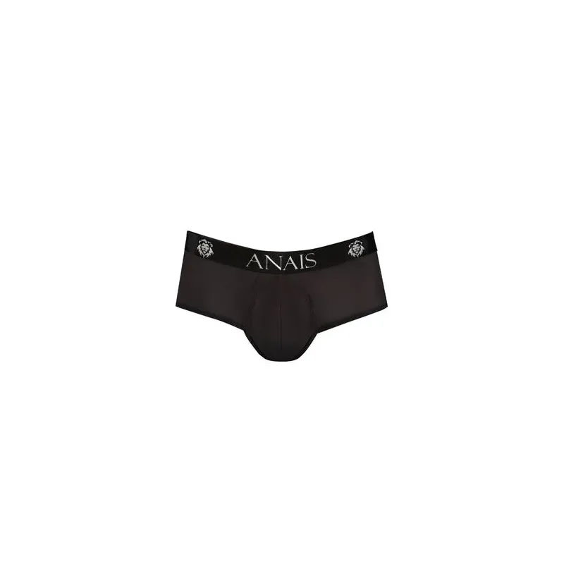 Bikini Jock Petrol Anaïs Men Jock – Vorderansicht des offenen Slips für Herren aus petrolfarbener Mikrofaser