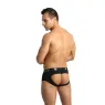 Bikini jock petrol Anaïs Men Jock – vista frontal del jockstrap abierto para hombre en microfibra verde petróleo" }, { "id_image