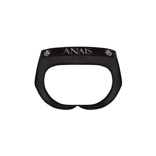 Bikini jock petrol Anaïs Men Jock – vue avant du slip ouvert pour homme en microfibre vert pétrole