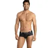 Boxer électro ANAIS MEN en microfibre imprimé militaire camouflage - vue avant