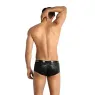 Boxer elettro ANAIS MEN in microfibra stampa militare mimetica - vista anteriore