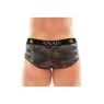 Boxer électro ANAIS MEN en microfibre imprimé militaire camouflage - vue avant