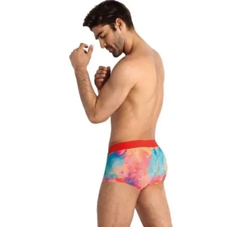Boxer Falcon stampa falco ANAIS MEN – slip uomo sexy cintura elastica larga lycra morbido