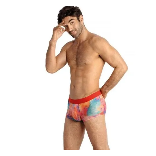Boxer Falcon stampa falco ANAIS MEN – slip uomo sexy cintura elastica larga lycra morbido