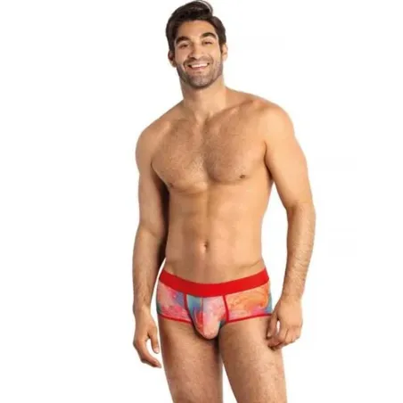 Boxer uomo Anais Men in lycra morbido con stampa banana falco, vestibilità aderente