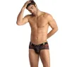Boxer hombre tul negro estampado palmeras - Anais Men - corte deportivo