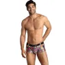 Herren-Boxer mit Comic-Motiv Anais Men, weiche Modal-Qualität, sportlicher Schnitt, lange Beine, helle Farbe.