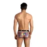 Boxer hombre estampado cómics Anais Men, modal suave, corte deportivo, pernera larga, color claro.