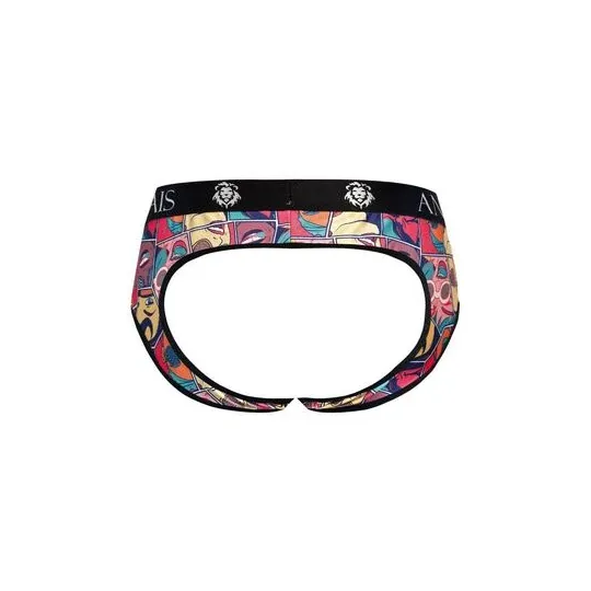 Slip de bikini abierto hombre estampado cómic blanco ANAIS MEN JOCK - vista frontal" } }, { "id_image": 3150, "alt": { "fr": "Sl