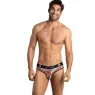 Slip uomo ANAIS MEN modal morbido beige chiaro stampa comics vista anteriore