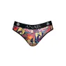 Slip homme ANAIS MEN modal doux blanc cassé imprimé comics vue avant