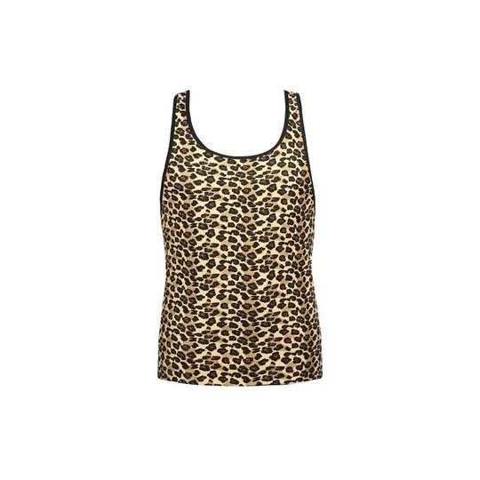 Slip homme Anais Men Mercury Top M en microfibre douce avec imprimé animal, taille élastique confortable.