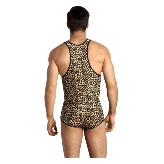 Men's briefs Anais Men Mercury Top M in soft microfiber with animal print, elastic waistband.