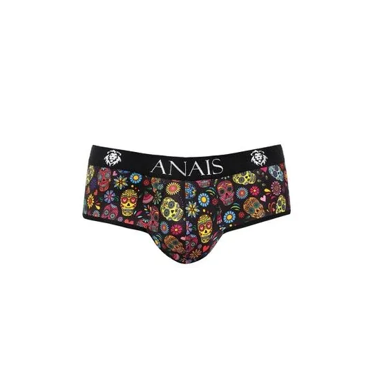 Slip de bain jock Anais Men fesses ouvertes noir – maillot de bain homme sexy échancré