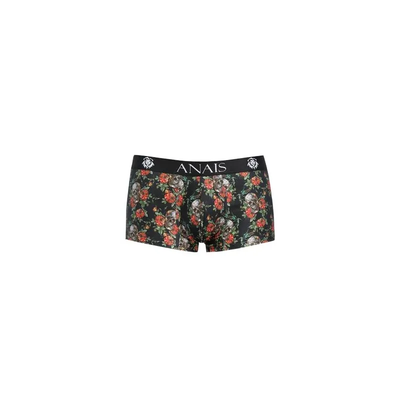 Boxer hombre ANAIS MEN Power con estampado de calavera y rosas, color claro, suave modal, deportivo