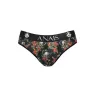 Slip homme Anais Men motif roses et têtes de mort, vue avant, matière douce