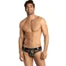Slip uomo Anais Men con motivo rose e teschi, vista frontale, tessuto morbido