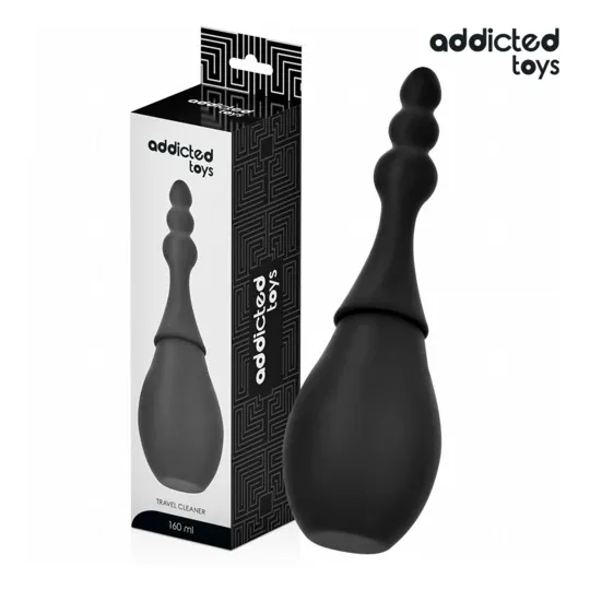 Nettoyant compact Addicted Toys modèle 4 160ml blanc pour nettoyer accessoires intimes en voyage