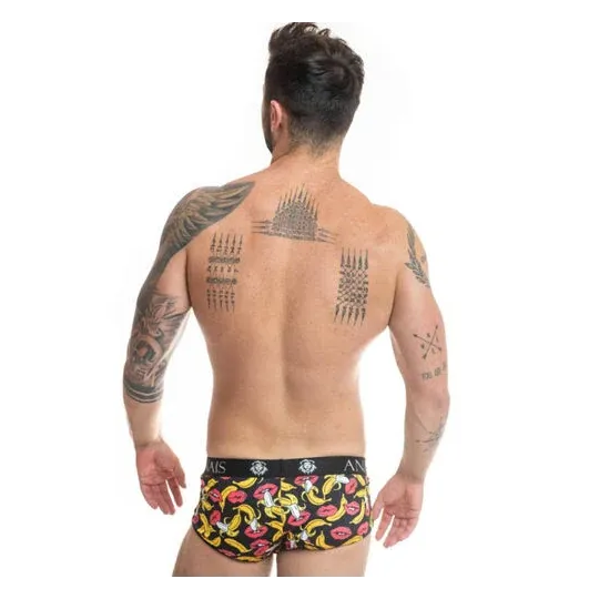 Slip banana uomo Anais Men in lycra taglio sportivo stampa banana