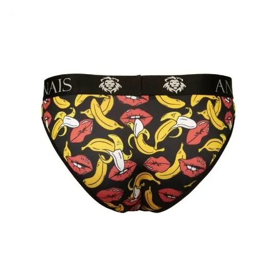 Slip uomo ANAIS stampa banana vista frontale - intimo sexy fruttato