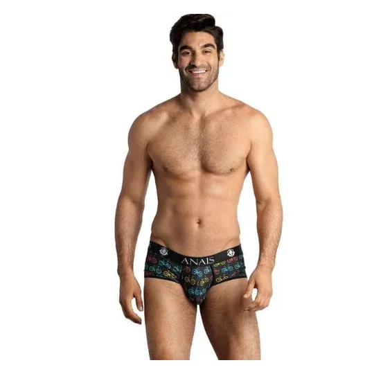 Slip uomo sportivo Anais - vista frontale - tessuto poliammide elastan