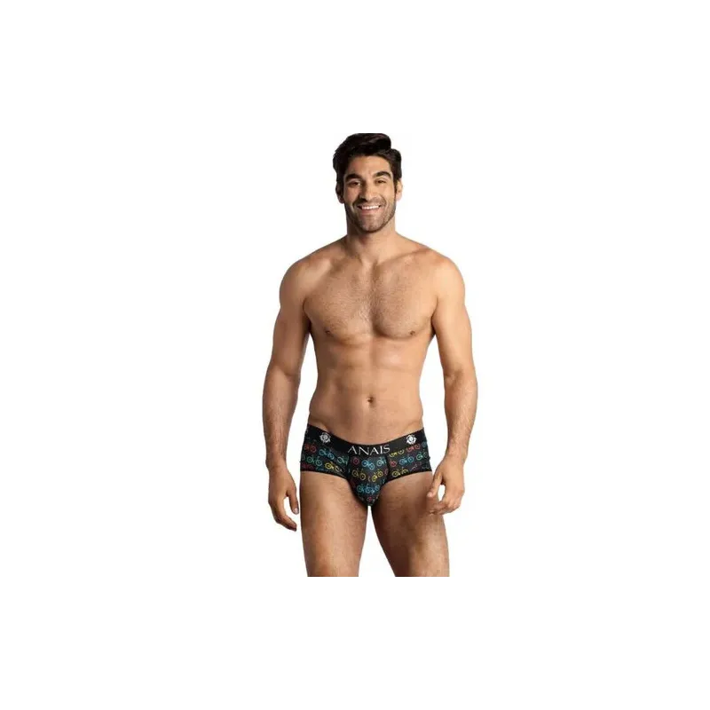 Slip uomo sportivo Anais - vista frontale - tessuto poliammide elastan