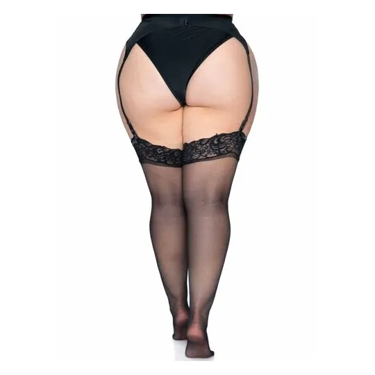 1011Q BLACK LEG AVENUE HOSIERY