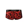Slip microfibra rojo estampado animal Savage para hombre – marca ANAIS MEN – corte deportivo