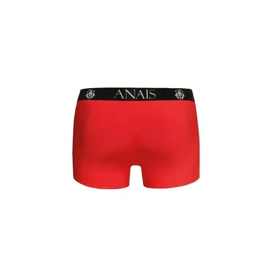 Boxer homme microfibre rouge ANAIS MEN coupe sportive jambes longues
