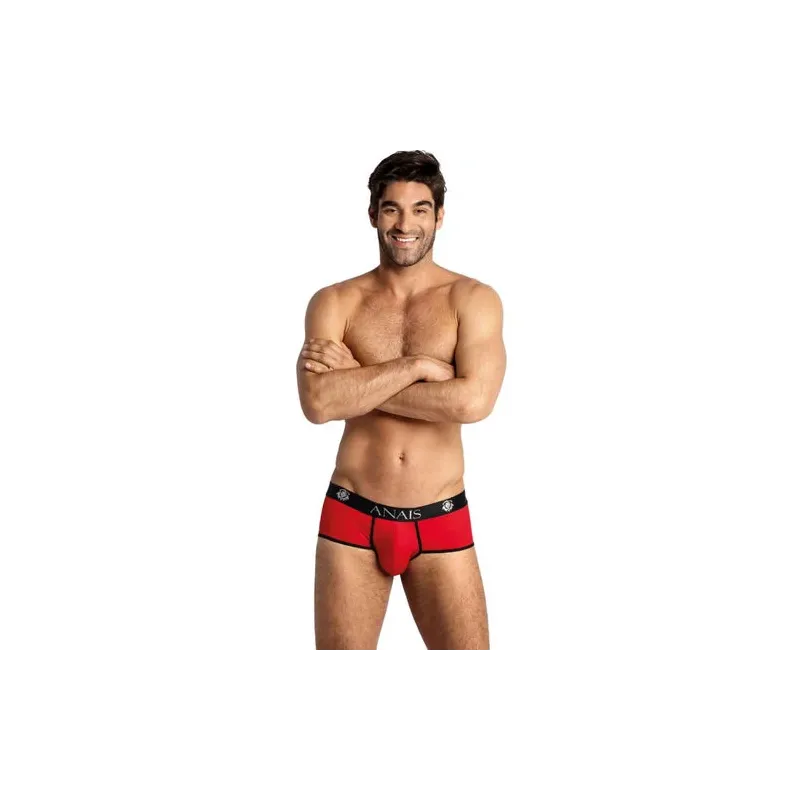 Slip deportivo de microfibra rojo Anais Men, vista frontal, ajuste ceñido, piernas cortas, tallas S-3XL" }, "3351": { "fr": "Sli