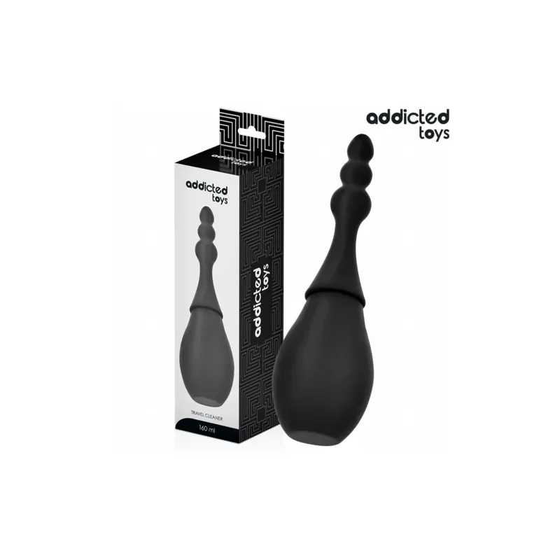 Nettoyant compact Addicted Toys modèle 4 160ml blanc pour nettoyer accessoires intimes en voyage