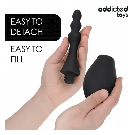 Limpiador compacto Addicted Toys modelo 4 160ml blanco para limpiar accesorios íntimos de viaje
