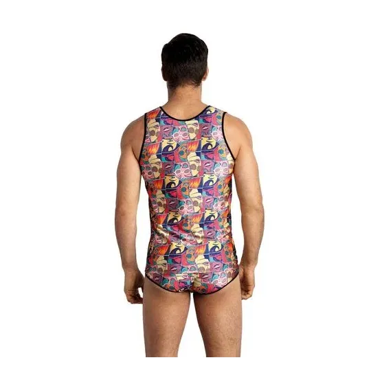 Camiseta de tirantes hombre sin mangas ANAIS MEN estampado cómic vista frontal tejido suave poliamida" }, { "image_id": 3166, "f