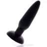 Plug anale Addicted Toys 13.5 cm TPR flessibile nero per principianti - vista d'insieme