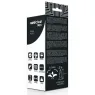 Vue principale du plug anal Addicted Toys en TPR noir de 14,5 cm, ultra doux pour dilatation anale.