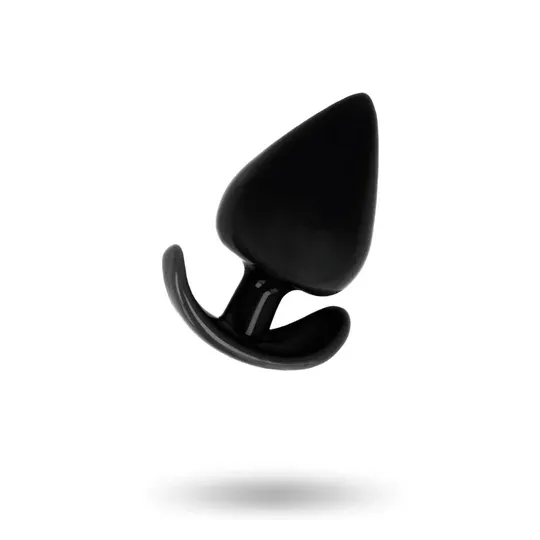 Addicted Toys butt plug 5.5 cm soft TPR - main view ergonomic
