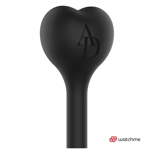 Huevo vibrador control remoto Anne's Desire Watchme negro oro silicona médica