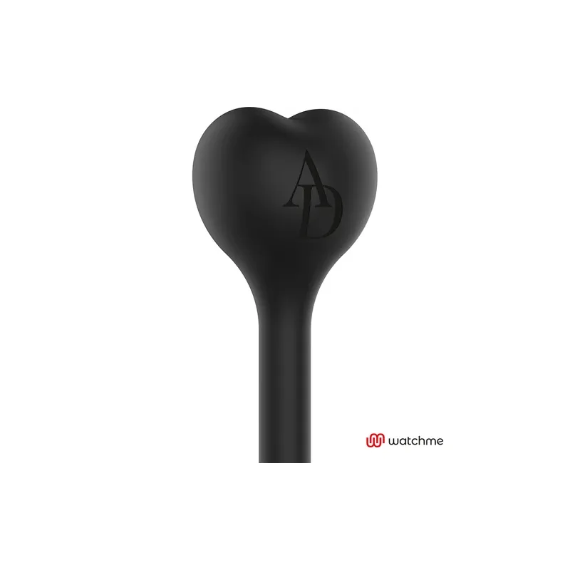 Huevo vibrador control remoto Anne's Desire Watchme negro oro silicona médica